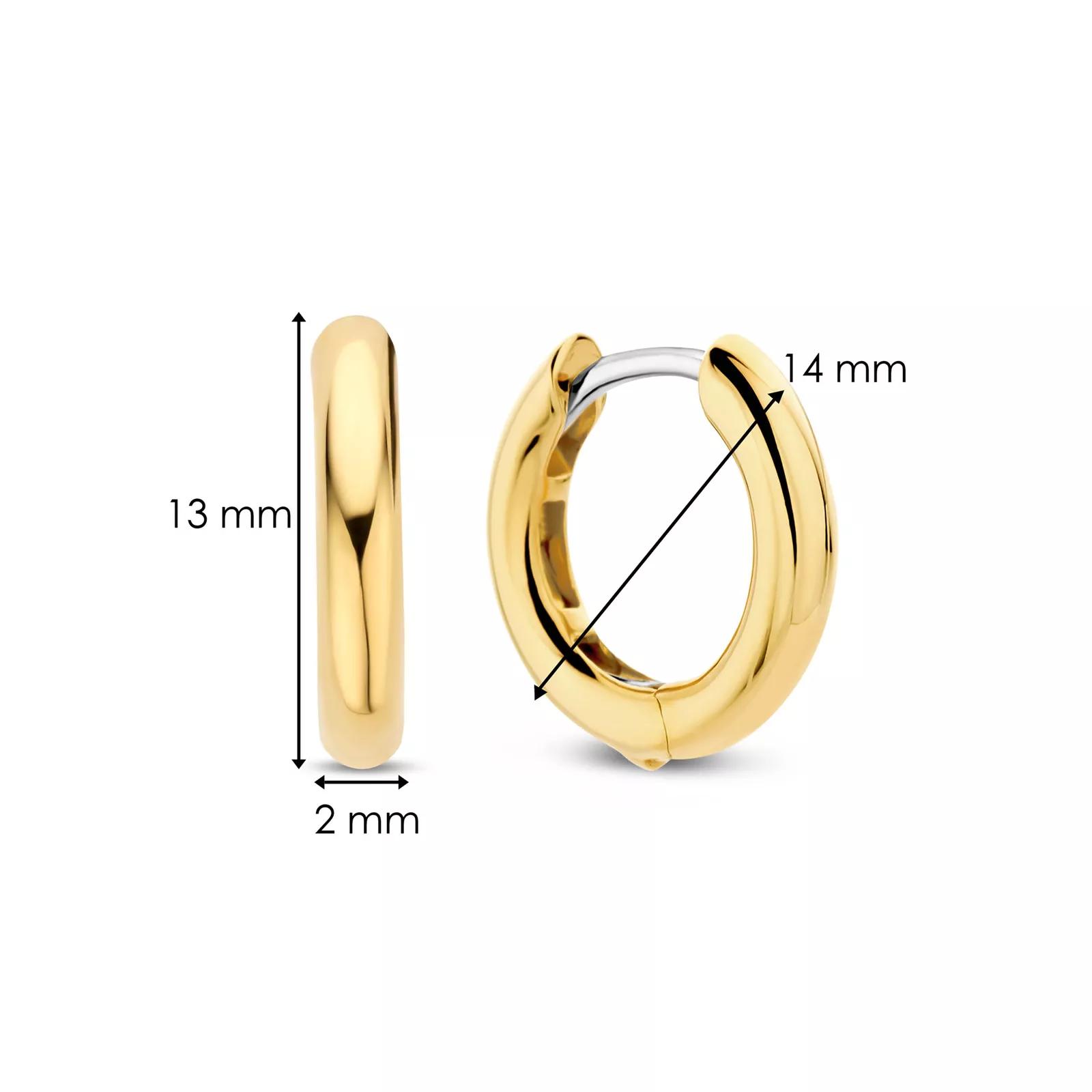 Ti Sento Ohrringe - TI SENTO Earring 7812YS - Gr. unisize - in Gold - für Damen von Ti Sento