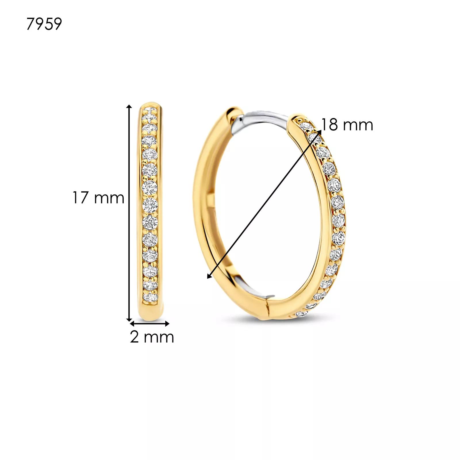 Ti Sento Ohrringe - TI SENTO Earring  7959ZY - Gr. unisize - in Gold - für Damen von Ti Sento