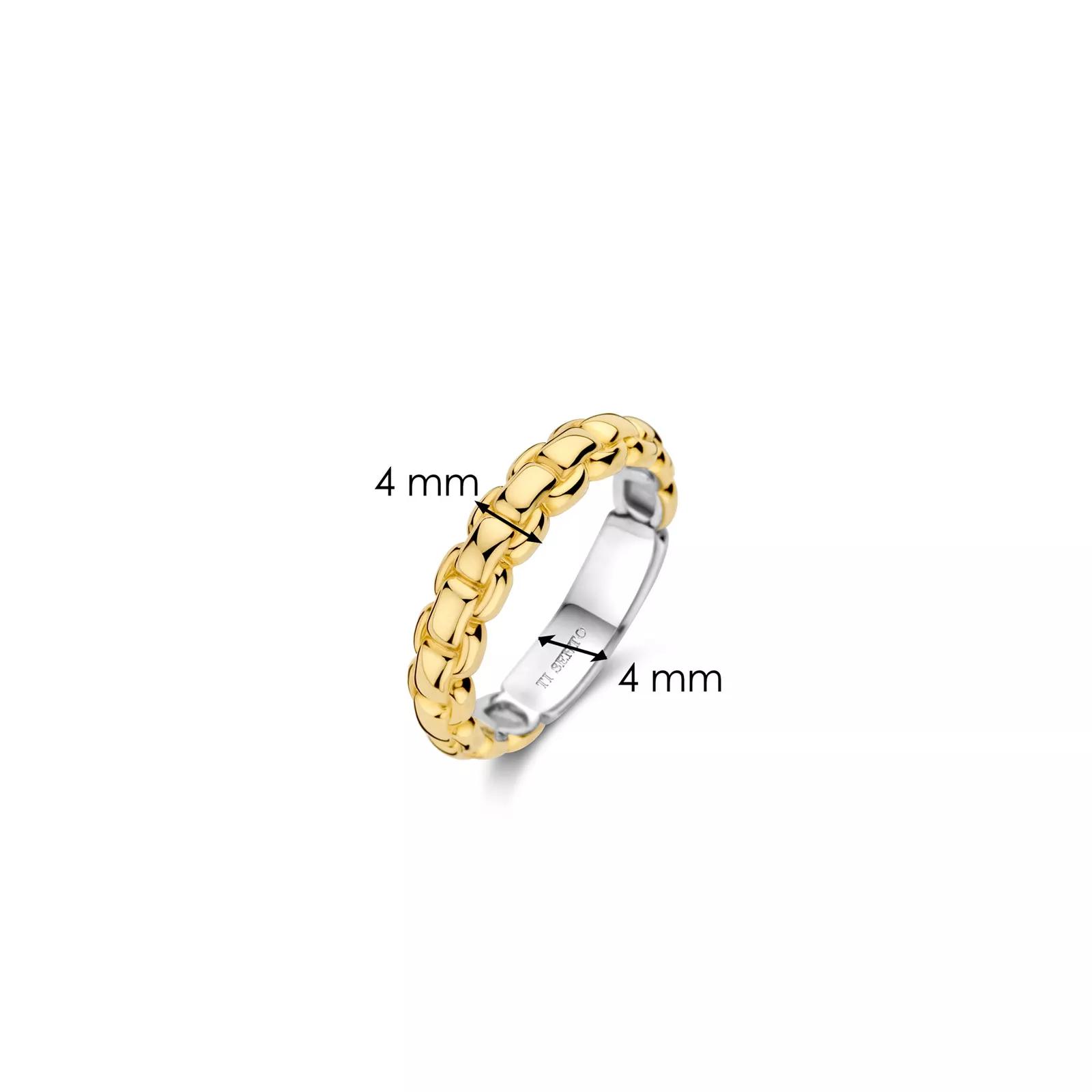 Ti Sento Ring - TI SENTO Ring 12319SY - Gr. 56 - in Gold - für Damen von Ti Sento