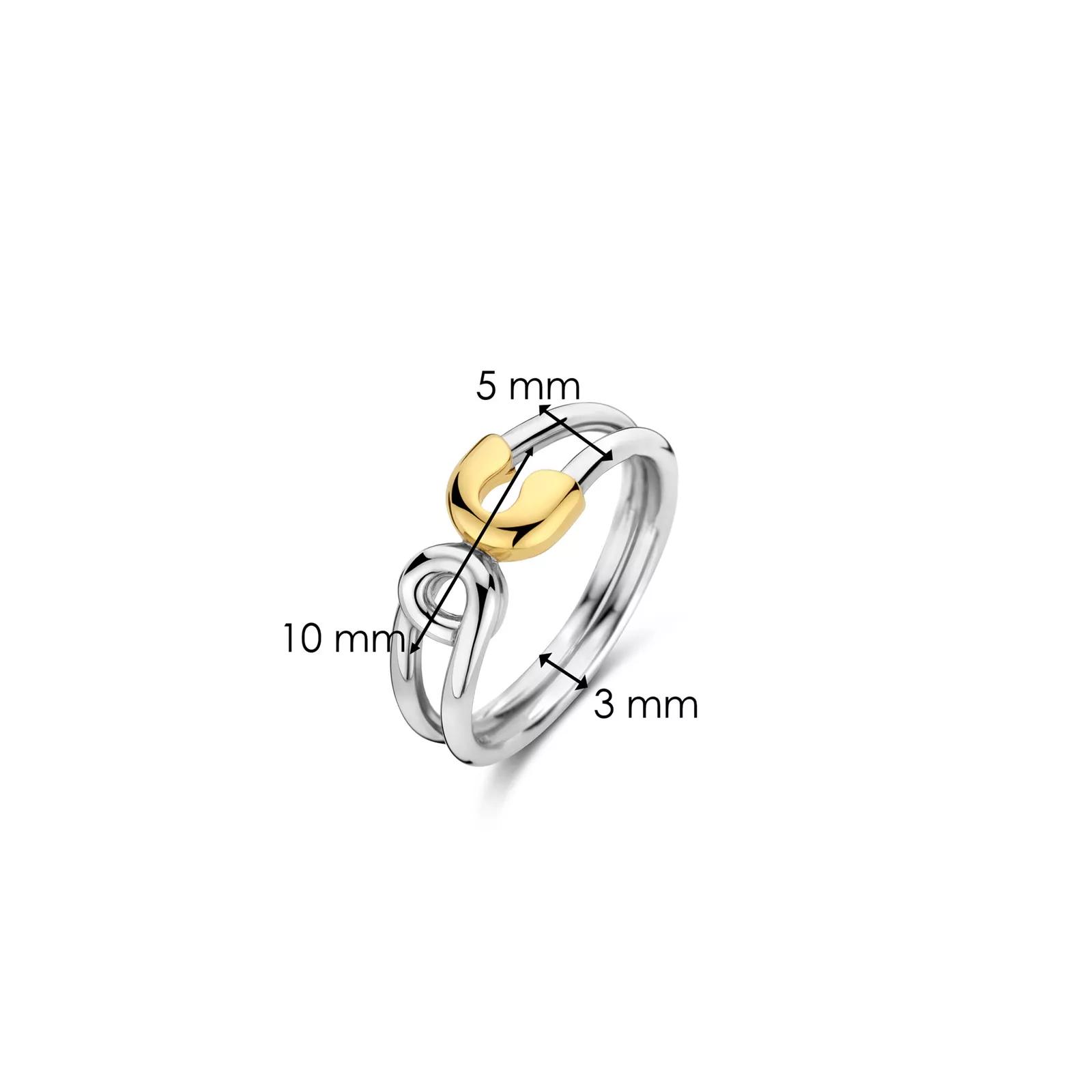 Ti Sento Ring - TI SENTO Ring 12333SY - Gr. 52 - in Gold - für Damen von Ti Sento