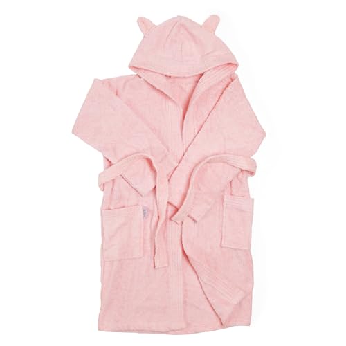 Ti TIN Unisex Kinder 512108 Bademantel, Rosa, 10 Jahre von Ti TIN