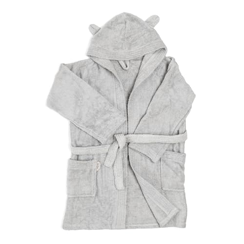 Ti TIN Unisex Kinder 512081 Bademantel, grau, 8 Jahre von Ti TIN