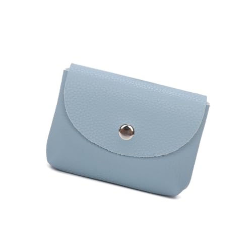 Tragbare Mini-Geldbörse for Damen, Aufbewahrungstasche for Ausweise, Schlüssel, Headsets, Lippenstift-Blau von TiLeze