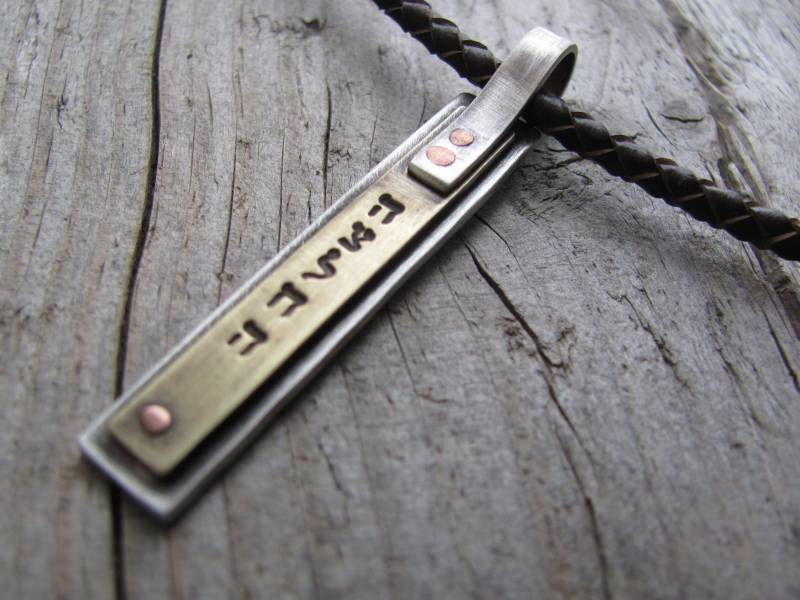 Herren Halskette Silber Anhänger Schmuck Geschenk Für Männer von TiViArt