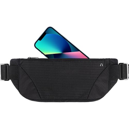 Tiajingzi Reise-Bauchtasche | wasserdichte Sport-Gürteltasche für Damen – rutschfeste Gürtel-Organizer-Tasche, multifunktionales Sport-Zubehör für Wandern, Radfahren, Joggen, Gassigehen, Schwarz Tiajingzi Reise-Bauchtasche | wasserdichte Sport-Gürteltasche für Damen – rutschfeste Gürtel-Organizer-Tasche, multifunktionales Sport-Zubehör für Wandern, Radfahren, Joggen, Gassigehen, Schwarz von Tiajingzi