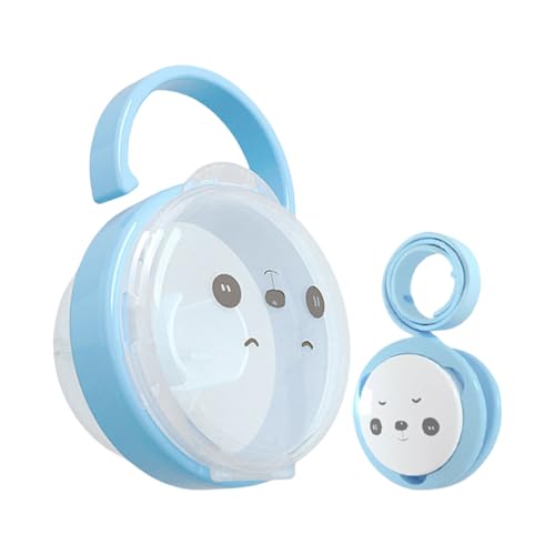 Tiajingzi Schnuller-Schutzhülle - Panda Design Aufbewahrungsbox Mit Staubschutz | Leichtes Staubdichtes Reisezubehör Für Babys Und Kleinkinder Mädchen von Tiajingzi