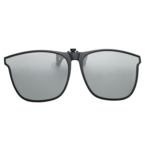 Überbrillen-Schirme, Sonnenbrillen-Clip für Brillen, polarisierte Sonnenbrille, UV-Schutz, leichte Sonnenbrille, Reise-Sonnenbrille für Outdoor-Fahren, Angeln, Sport, Golf, Wandern, durchsichtig Überbrillen-Schirme, Sonnenbrillen-Clip für Brillen, polarisierte Sonnenbrille, UV-Schutz, leichte Sonnenbrille, Reise-Sonnenbrille für Outdoor-Fahren, Angeln, Sport, Golf, Wandern, durchsichtig von Tiajingzi