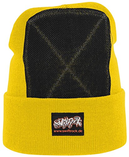 Swift Rock Classic Break Dance Headspin Beanie (Gelb/Yellow) von Tiamat+
