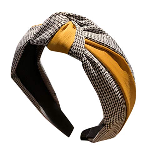 Haarreifen Knoten Stirnband Damen Stirnbänder Frauen gestreiftes Headband Bug Haarreif mit Haarreif Sport von TianWlio