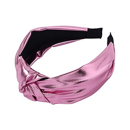 Haarreifen Knoten Stirnband Damen Stirnbänder Modebogen Knoten Haarband Frauen Haare Kopfbügel Mädchen Haarbügel Stirnband Breites Gepolstertes Stirnband Retro von TianWlio