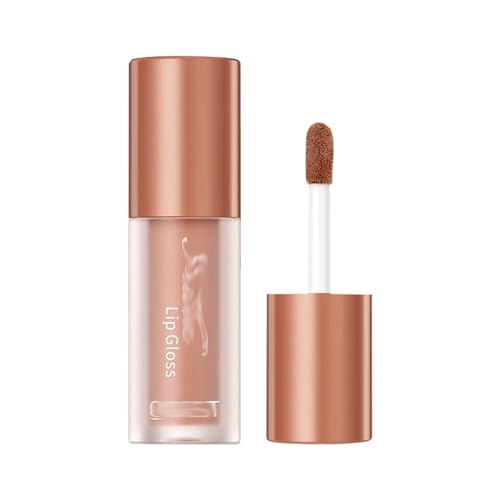 TianWlio Lippenstift feuchtigkeitsspendend Lippenbalsam Lippen auffüllend, feuchtigkeitsspendend, leicht, samtig, langanhaltend, angenehm, nicht klebrig, Lippenstift PinkRoter Nude Lip Balm von TianWlio