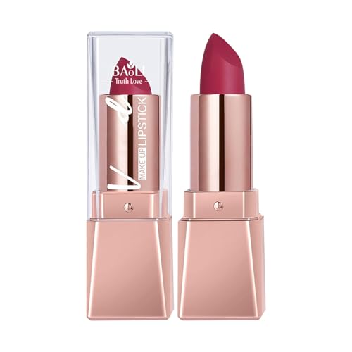 TianWlio Lippenstift feuchtigkeitsspendend Lippenbalsam Lippenstift Samtreicher feuchtigkeitsspendender Lippenstift Langanhaltender ziegelroter Lippenstift Lippenstift PinkRoter Nude Lip Balm von TianWlio