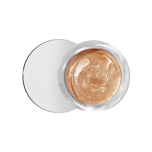 TianWlio Mehrzweck Creme Rouge für die Wangen Natürlicher Farbwechsel-Lidschatten-Puder, Pigment-Lidschatten-Make-up, Perlen-Puder, hohes Licht, mehrfarbig Foundation Contour Rouge Pressed von TianWlio