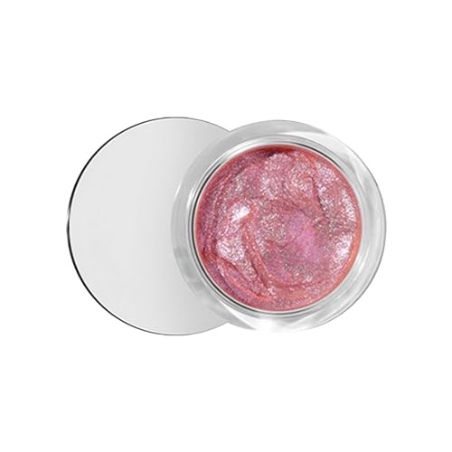 TianWlio Mehrzweck Creme Rouge für die Wangen Natürlicher Farbwechsel-Lidschatten-Puder, Pigment-Lidschatten-Make-up, Perlen-Puder, hohes Licht, mehrfarbig Foundation Contour Rouge Pressed von TianWlio