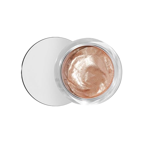 TianWlio Mehrzweck Creme Rouge für die Wangen Natürlicher Farbwechsel-Lidschatten-Puder, Pigment-Lidschatten-Make-up, Perlen-Puder, hohes Licht, mehrfarbig Foundation Contour Rouge Pressed von TianWlio