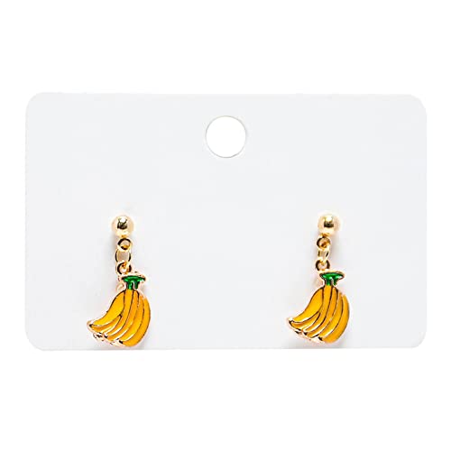 TianWlio Ohrringe Damen Elegante Damenschmuck Süße Fruchtohrringe für Frauen Spaß Kawaii Ohrringe Funky Novelty Food Ohrringe Ohrhänger Lustige Ohrringe für Jewelry Ohrstecker Damen (G, One Size) von TianWlio