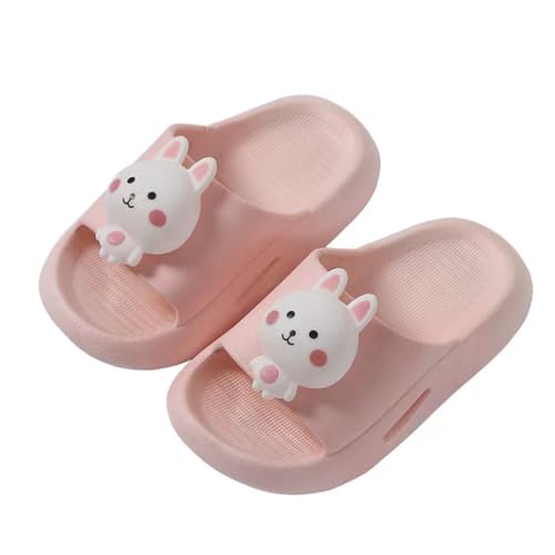 Tianmao Kinder Badelatschen Badeschlappen Sommer Flache Hausschuhe Mädchen Cartoon Hase Pantoletten rutschfest Dusch Badeschuhe Pantoletten Sandalen Strand Slipper von Tianmao