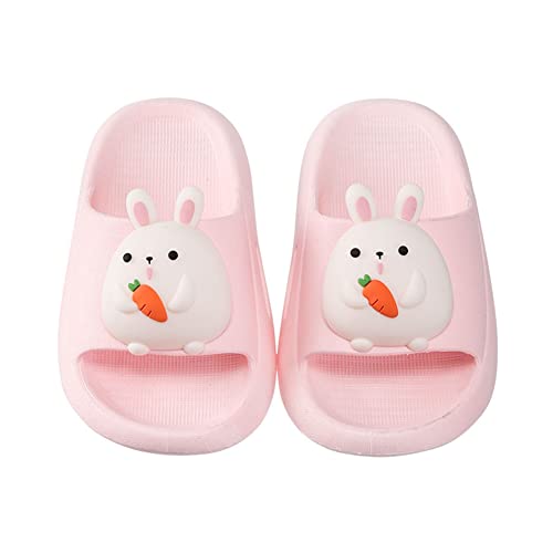 Tianmao Kinder Badelatschen Badeschlappen Sommer Flache Hausschuhe Mädchen Cartoon Hase Pantoletten rutschfest Dusch Badeschuhe Pantoletten Sandalen Strand Slipper von Tianmao