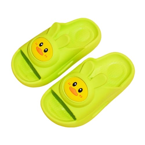 Tianmao Kinder Badelatschen Badeschuhe für Jungen Mädchen Duschschuhe Sehr Weich Strandschuhe Anti-Rutsch Slipper mit Bär Pantoletten Zehentrenner Gr 24-35 von Tianmao