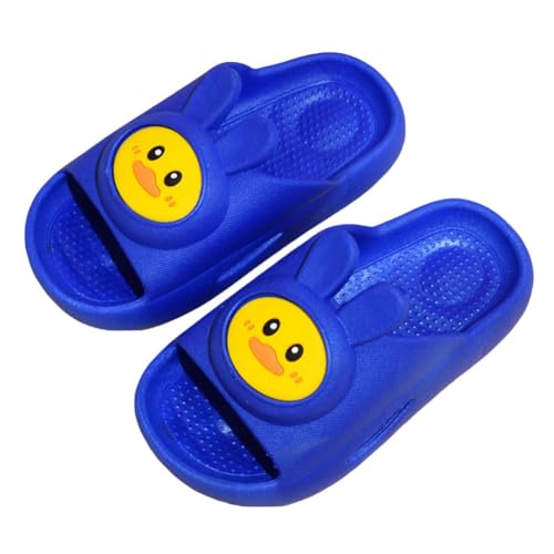 Tianmao Kinder Badelatschen Badeschuhe für Jungen Mädchen Duschschuhe Sehr Weich Strandschuhe Anti-Rutsch Slipper mit Bär Pantoletten Zehentrenner Gr 24-35 von Tianmao