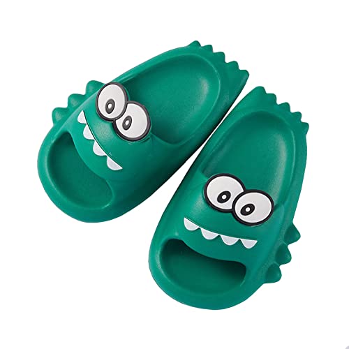 Tianmao Kinder Badeschuhe Duschschuhe Dinosaurier Karikatur Badelatschen Sommer Weich Flache Hausschuhe rutschfest Pantoletten Slipper Jungen Mädchen von Tianmao