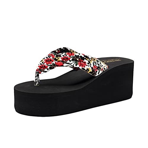Tianmao Sandalen Damen Sommer Flip Flops Zehentrenner Platform Hausschuhe Strandschuhe von Tianmao