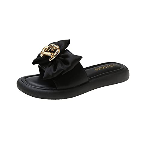 Tianmao Sandalen Damen Sommer Plateau Schmetterling Strandsandalen Mädchen Beach Slipper Offener Zehene Frauen Flip Flops Slide Sandalen von Tianmao