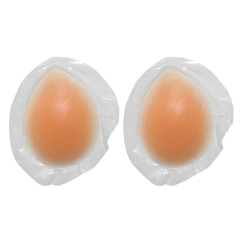 TiaoBug 1Paar Silikon Butt Pads Wassertropfen geformt Hüftpolster Push-up Polster Po Einlagen für Panties Unterhosen Wiederverwendbar Selbstklebend 290g L von TiaoBug