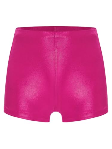 TiaoBug Mädchen Kurze Hose Hot Pants Sport Leggings Glänzend Fitness Jogging Shorts Dehnbar Yoga Laufen Tanz Gymnastik Turn Outfits Hot Pink 122-128 TiaoBug Mädchen Kurze Hose Hot Pants Sport Leggings Glänzend Fitness Jogging Shorts Dehnbar Yoga Laufen Tanz Gymnastik Turn Outfits Hot Pink 122-128 von TiaoBug