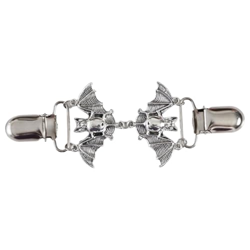 Tiaobug Vintage Pullover Schal Clips Retro Cardigan Kragen Clip Blusen Brosche Pin Für Damen Silber 2 Einheitsgröße von TiaoBug