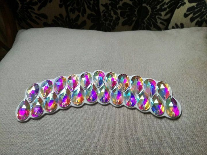 Funkelnde Irish Dance Tiara Für Den Feis Wettbewerb - The Celeste Teardrop Funkelnde Irish Dance Tiara Für Den Feis Wettbewerb - The Celeste Teardrop von TiaraOfDancingQueen