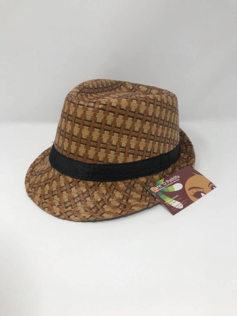 Brauner Fedora Hut von TiareOPatitifa