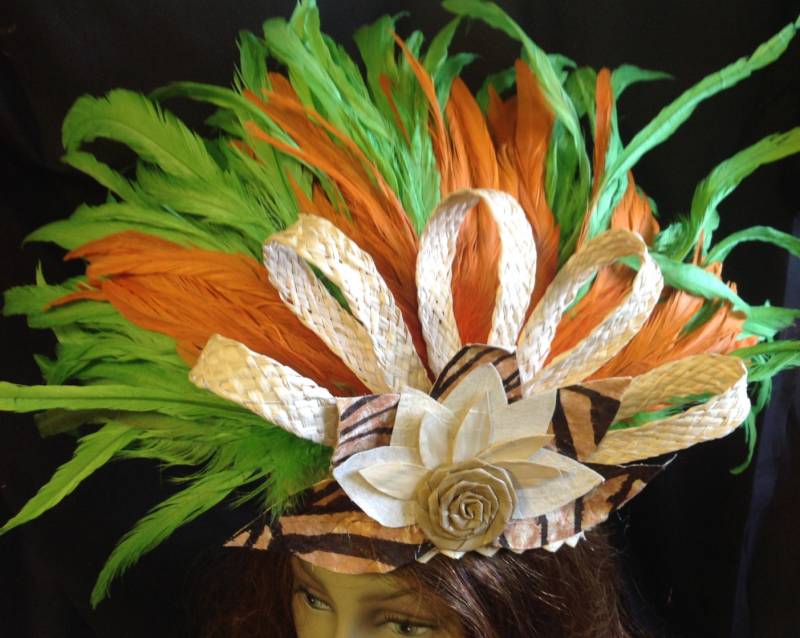 Kochinseln/Rarotongan & Tahiti Kopfschmuck von TiareOPatitifa