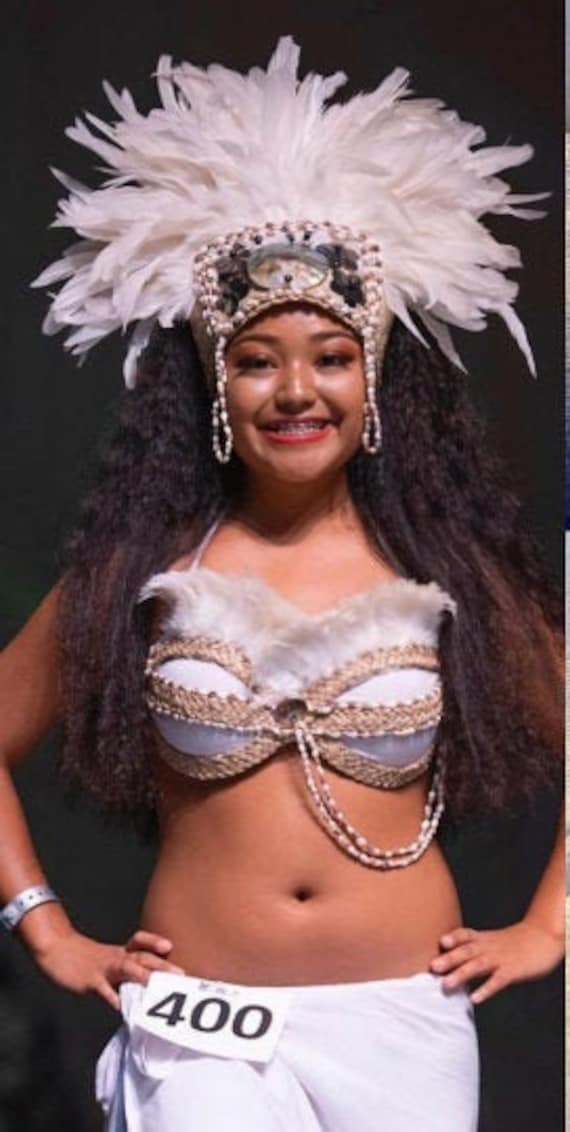 Kochinseln & Tahitian Ori Bh Top von TiareOPatitifa