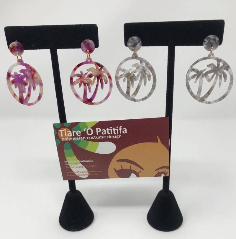 Kunststoff Schildkröte Ohrringe von TiareOPatitifa