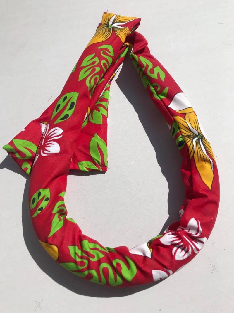 Ori Tahiti Sand Belt - Bedruckter Stoff Dance Conditioning Gürtel Für Hüfttraining & Kraft von TiareOPatitifa