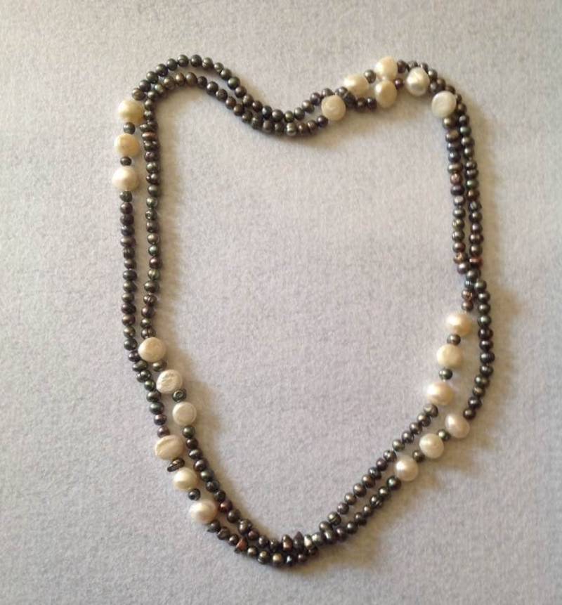 Süßwasser Perlenstrang Halskette von TiareOPatitifa