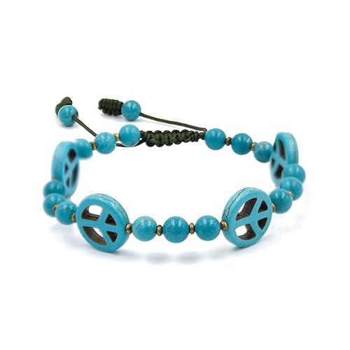 Tibetan Silver Türkis Edelstein Designer Boho Armband für Männer und Frauen Modern Zeitgenössisch Verstellbares Armband Schmuck Tibetan Silver Türkis Edelstein Designer Boho Armband für Männer und Frauen Modern Zeitgenössisch Verstellbares Armband Schmuck von Tibetan Silver