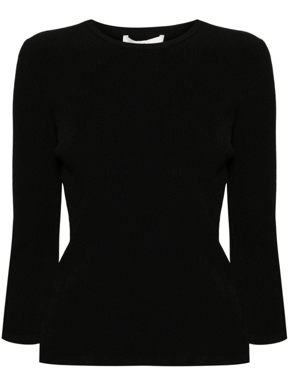 Tibi Giselle Pullover mit Cut-Out - Schwarz von Tibi