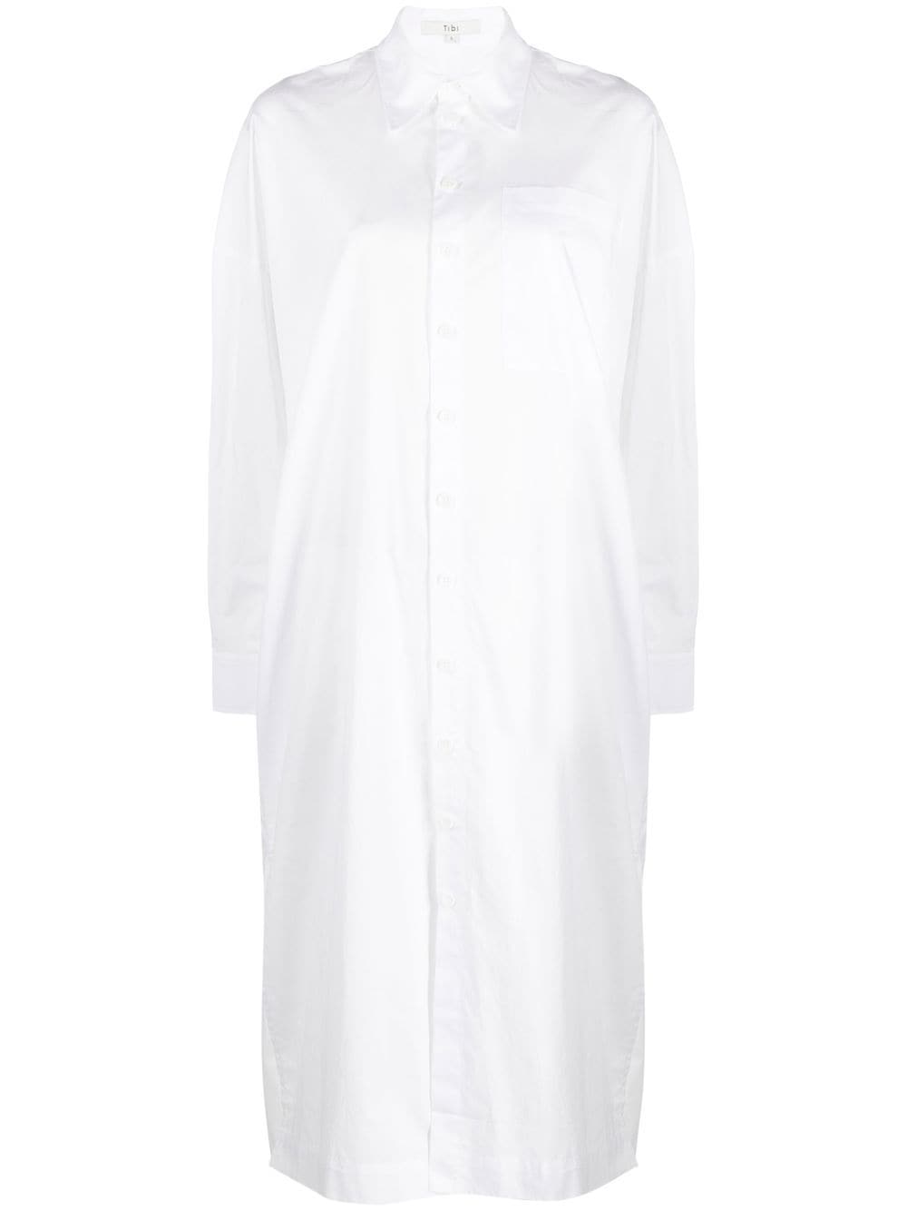 Tibi Klassisches Hemdkleid - Weiß von Tibi