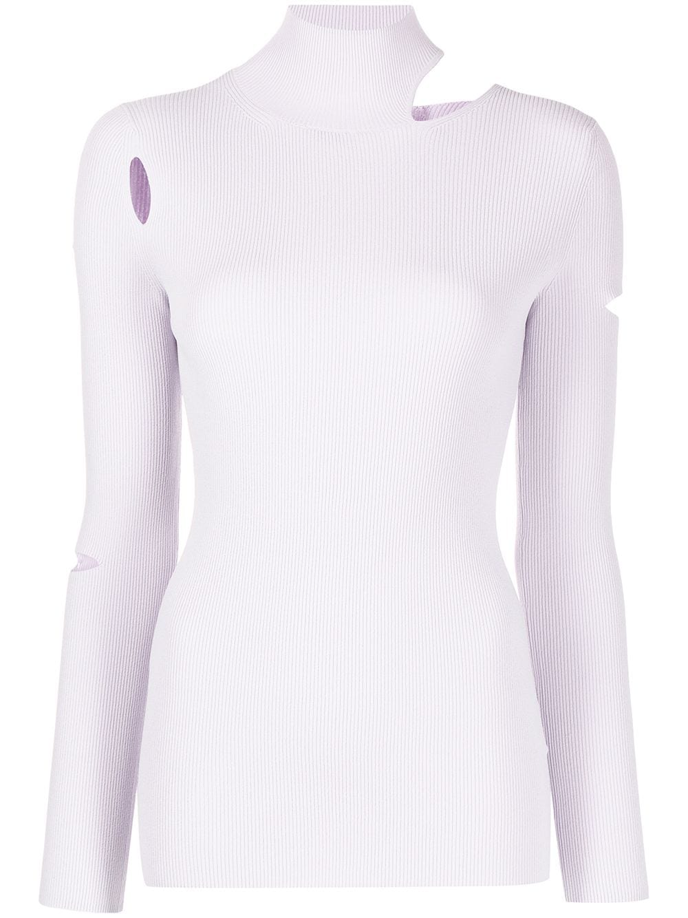 Tibi Pullover mit Cut-Outs - Violett von Tibi