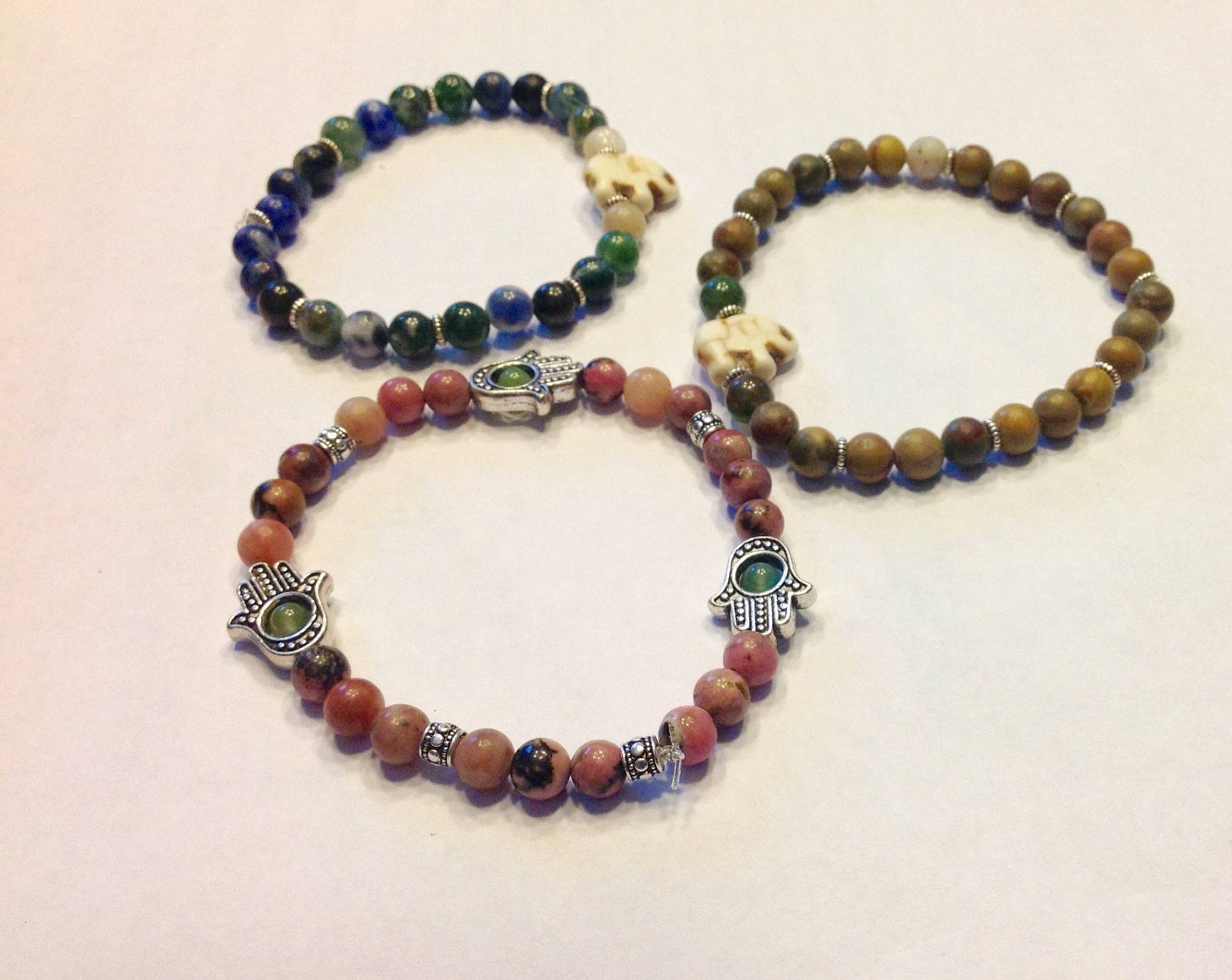 Boho Elefant Und Buddha Armbänder Boho Elefant Und Buddha Armbänder von TideFindings