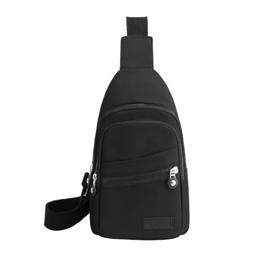 Brusttasche, Tagesrucksack, Bauchtasche, Crossbody-Tasche, Umhängetasche, Schultertasche, für Outdoor, Wandern, Reisen, B, Einheitsgröße von Tidecc