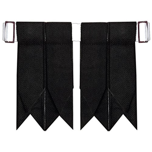 Schottenkaro-Kilt-Schlauchsockenblitze mit schweren Schnallenverstellern von Tidoneam