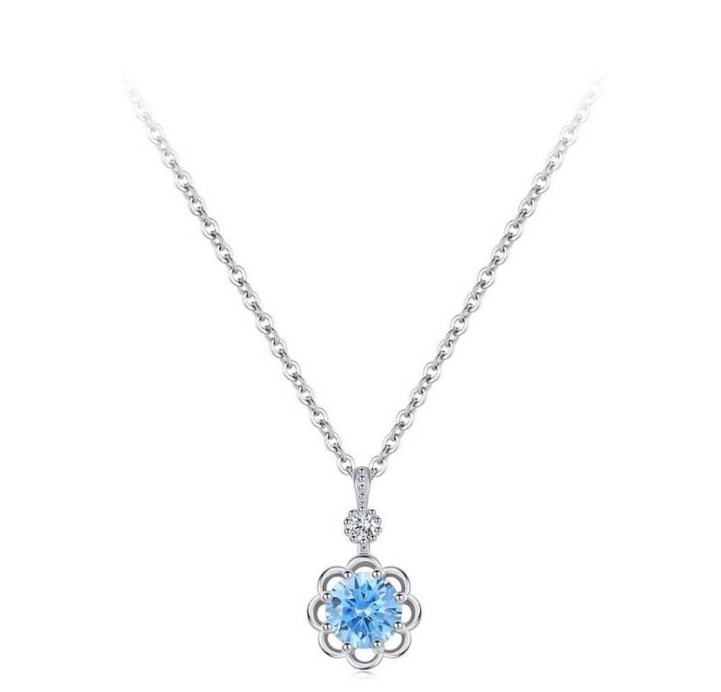 Tidy Kette mit Anhänger Kette mit Anhänger Halskette Silber 925 mit Geschenkbox KSN024 von Tidy