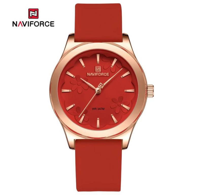 Tidy Quarzuhr Damenuhr NF Paris Sport Silikon Quartz in 8 Modische Farben NF 5051 von Tidy