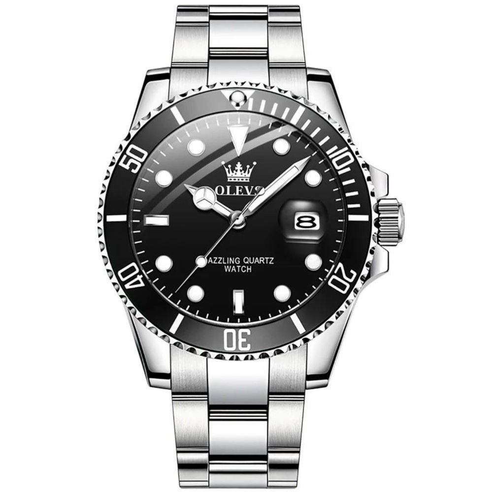 Tidy Quarzuhr Herren-Quarzuhr – Stilvolles Design mit Dreh -Lünette von Tidy