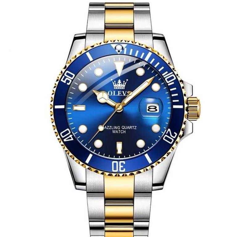 Tidy Quarzuhr Herren-Quarzuhr – Stilvolles Design mit Dreh -Lünette von Tidy