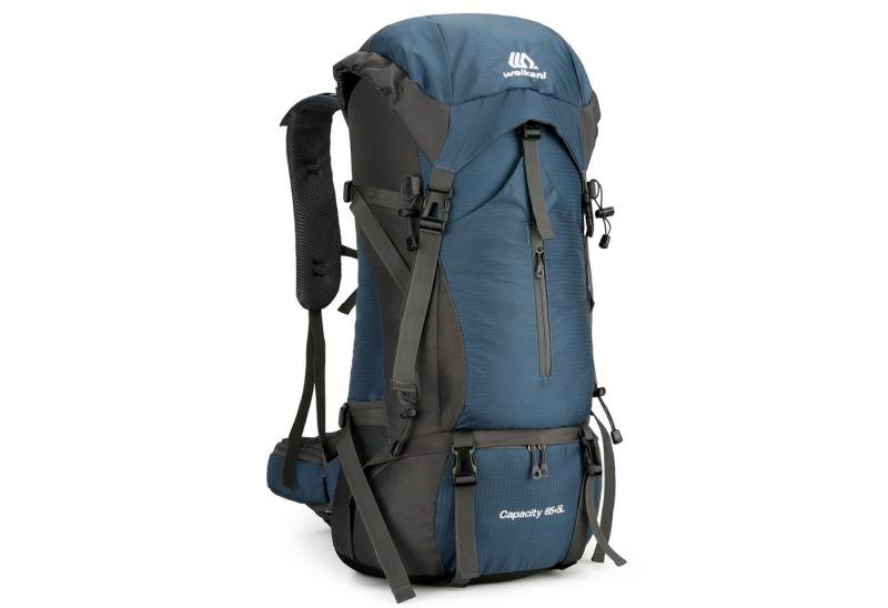 Tidyard Rucksack 65+5-Liter-Wanderrucksack (Verstellbare Schulter, Atmungsaktives Rückenteil), zum Radfahren, Camping, Wandern, Bergsteigen von Tidyard