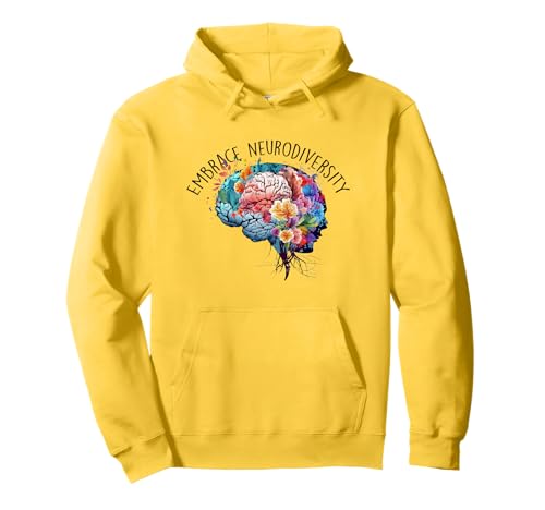 Embrace Autismus ASD ADHS Tie Dye Brain Men Women Kids Pullover Hoodie Embrace Autismus ASD ADHS Tie Dye Brain Men Women Kids Pullover Hoodie von Tie Dye Brain Embrace Neurodiversity Autism Store